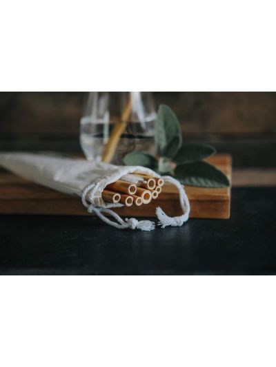 Cannucce in bambù riutilizzabili Wild & Stone (confezione da 10 pezzi)