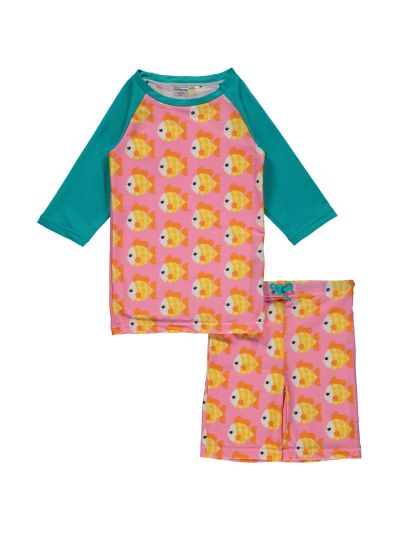Maxomorra - Costume due pezzi manica lunga Goldfish