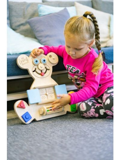 Pannello montessoriano Beloved Boards – Mini Orso 