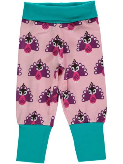 Maxomorra Peacock pants rib