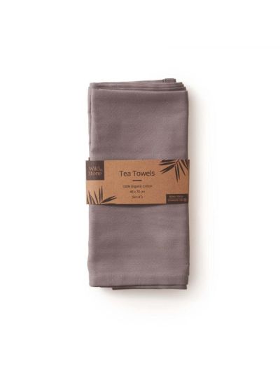 Prodotto per la casa Wild & Stone - Strofinaccio in cotone biologico in vari colori (confezione da 2 pezzi)