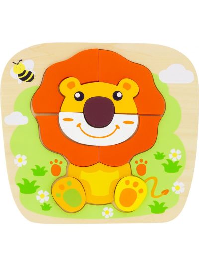 Puzzle in legno Ulysse- Leone