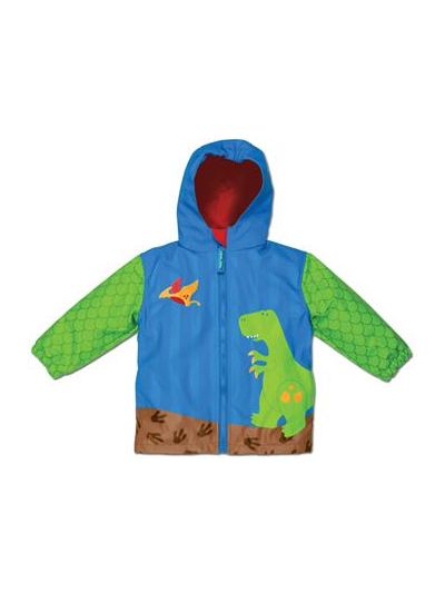 Giacca per la pioggia da bambino Stephen Joseph- Impermeabile Dino