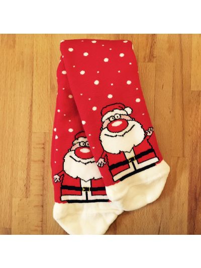 Calzini Antiscivolo di Natale per tutta la famiglia in varie taglie- Santa