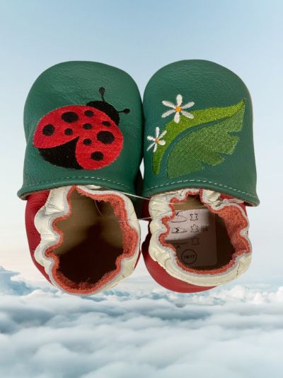 Scarpine primi passi Elobaby- Coccinella
