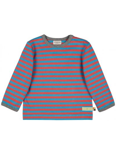 Maglia bimbo Loud+Proud- a righe in cotone biologico in vari colori e taglie