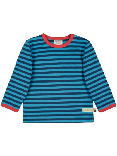 Maglia bimbo Loud+Proud- a righe in cotone biologico in vari colori e taglie