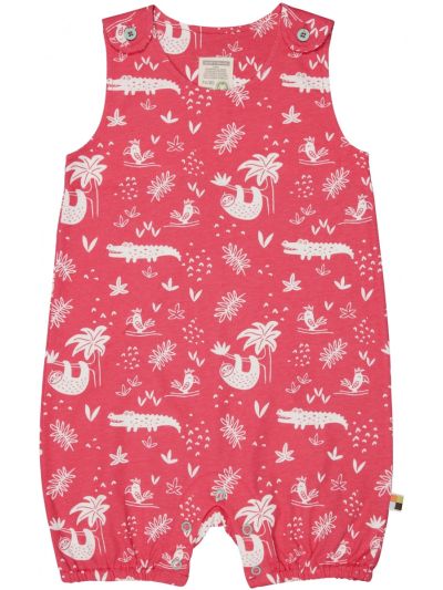 Tutina estiva per neonato Loud+Proud in cotone biologico in vari colori e taglie