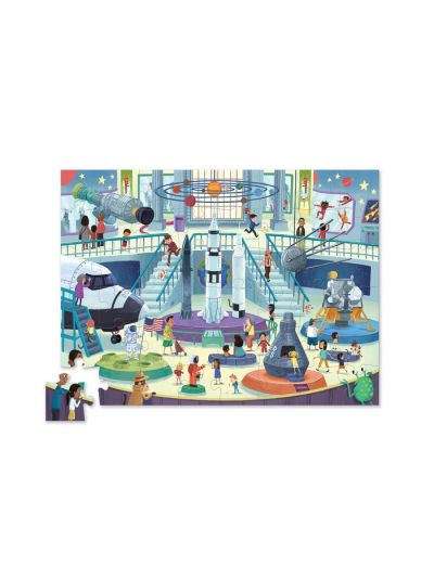 Crocodile Creek - Day at The Museum Puzzle - Space