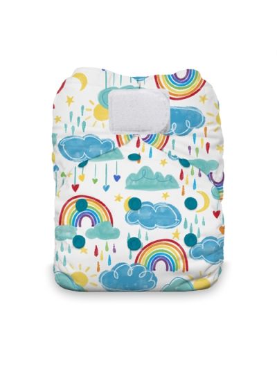 Pannolino lavabili Thirsties All in one con velcro in vari colori