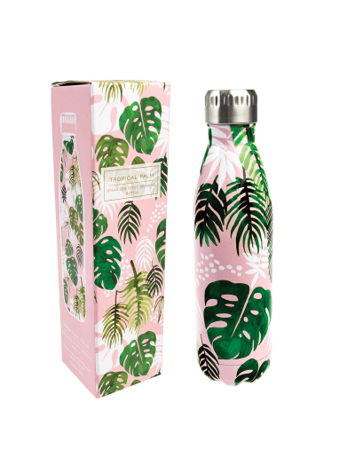 Borraccia termica in acciaio inossidabile Rex London-Tropical palm
