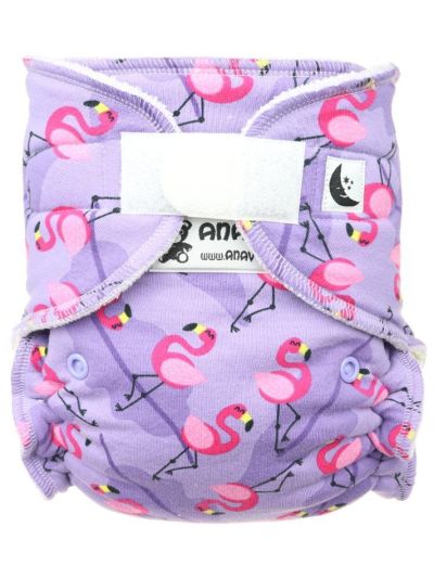 Pannolino lavabile Anavy - Pannolino Fitted Toddler con velcro in vari colori