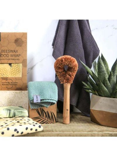 Prodotto per la casa Wild & Stone - Spazzola per piatti in fibra di cocco