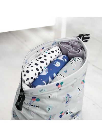 Sacca impermeabile per pannolini lavabili Bambino mio- Wet bag Cute Fruits