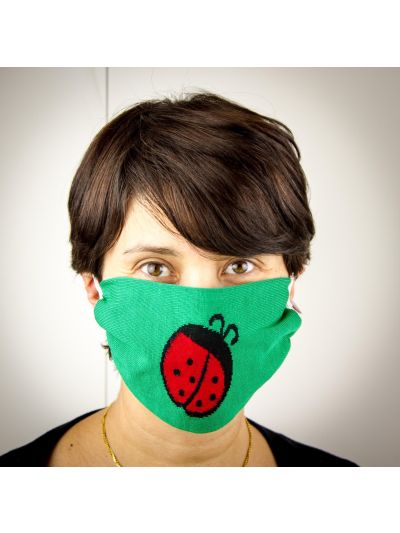 Mascherine lavabili per bambini in vari colori, 100% cotone 7-12 anni, elastico dietro la testa vari colori