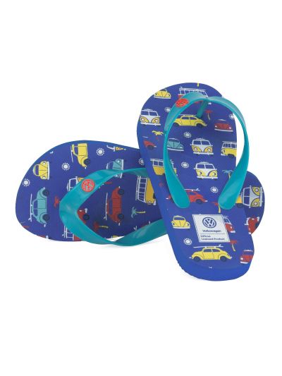Ciabatte infradito per bambini Volkswagen - Azzurro