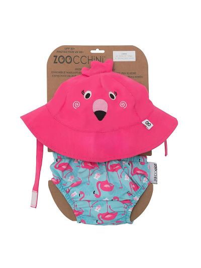 Accessori mare Zoocchini Set Baby - Fenicottero in varie taglie