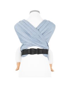 Fidella Fly Click Plus Half Buckle Toddler - Lines light blue