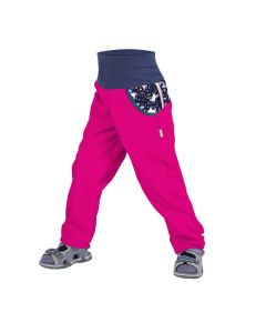 Pantalone da bambino in softshell impermabile Unuo- Unicorno, senza rivestimento in pile