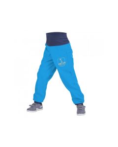 Pantalone da bambino in softshell impermabile Unuo- Azzurro