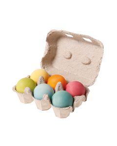 Palline in legno Grimm's - 6 Wooden Ball pastel