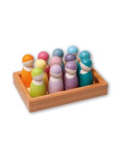 Grimm's 12 Pastel Friends