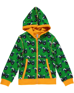 Maxomorra Tractor Cardigan Hood