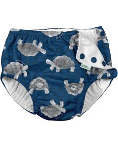 Costume Contenitivo I Play - Navy Tortoises con bottoncini 