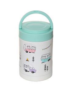 Thermos Porta Cibo Puckator- Thermos in Acciaio Inossidabile 500ml vari colori