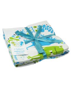 Mussole di cotone biologico Blumchen - Frog
