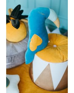 Cuscino per la cameretta Wigiwama- Toy Cushion Toucan Teo