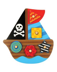 Gioco in legno Stephen Joseph - Puzzle ad incastro in varie forme