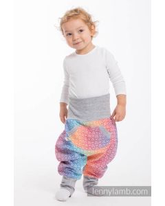 Pantalone LennyBaggy - Big Love - Rainbow & Grey: Unicità Colorata!