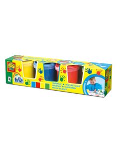 Gioco creativo SES Creative – I miei primi colori a dita (confezione da 4 colori da 145 ml)