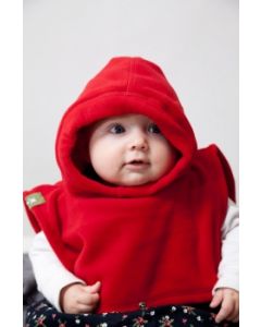 Cappuccio e scaldacollo Mamma&Bambino LennyLamb - Rosso
