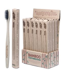 Spazzolino Puckator in bambù naturale per bambini