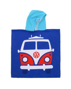 Volkswagen - Asciugamano Poncho per bambini - Blu