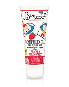 Biricco DENTIFRICIO NATURALE PER BAMBINI FRAGOLA