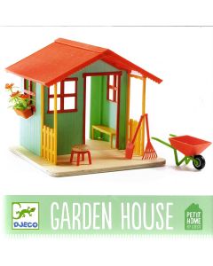 Djeco- Casa delle bambole con giardino