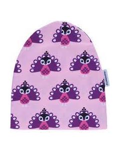 Cappellino in cotone biologico Maxomorra - Peacock, con rivestimento in velluto