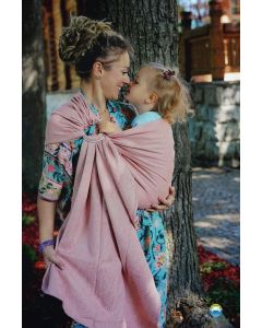 Fascia ad anelli Little Frog – Pink Linen Wildness
