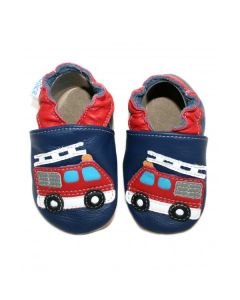 Scarpine baBice Fire truck navy