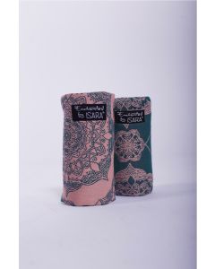 Copri spallacci per marsupio ergonomico Isara – Kaleidoscopix verdi