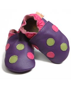 Liliputi Scarpine primi passi Polka Dots Purple
