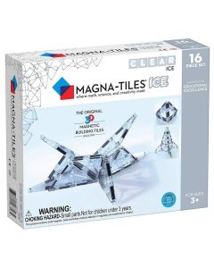 Costruzioni magnetiche Magna-Tiles- Ice - 16 Pezzi 