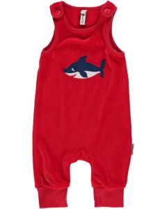Maxomorra Shark Playsuit Embroid