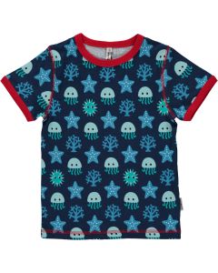Maxomorra Tshirt manica corta Deep Sea