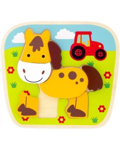 Puzzle in legno Ulysse- Cavallo
