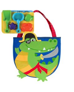 L'unica cosa che il tuo bambino troverà più eccitante di una gita in spiaggia, al lago, in piscina o anche una giornata al parco è quando potrà portare tutti i suoi accessori da mare in una borsa da spiaggia Stephen Joseph. È già pieno di cose con cui gio