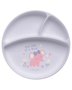 Piatto in silicone con ventosa Stephen Joseph in vari colori